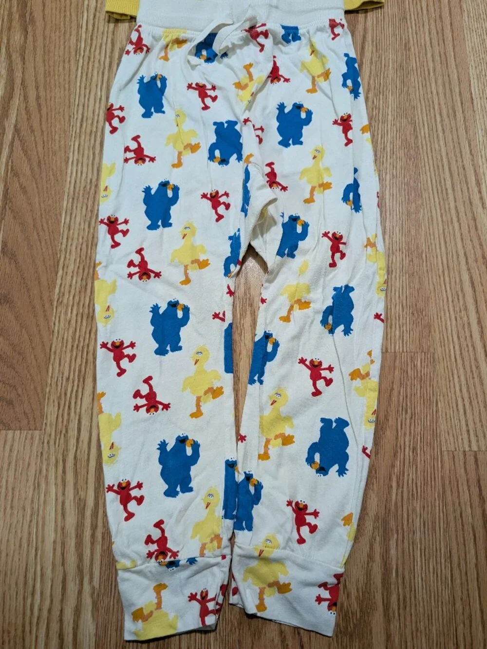 Hanna Andersson Sesame Street joggers Elmo Big Bird Cookie Monster Kidcore 5T